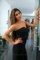 Officer Actress Myra Sareen Hot Stills in Black Dress