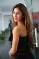 Officer Heroine Myra Sareen Hot Stills in Black Dress