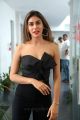 Officer Actress Myra Sareen Hot Stills in Black Dress