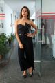 Officer Heroine Myra Sareen Hot Stills in Black Dress