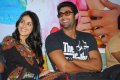 Rana, Genelia at Naa Ishtam Audio Success Meet Stills