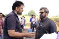 Vakkantham Vamsi, Sarathkumar @ Naa Peru Surya Shooting Spot Photos HD