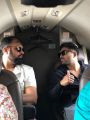Naa Peru Surya Team In a Special Flight to Rajahmundry Photos