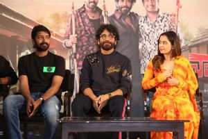 Allari Naresh, Nagarjuna, Ashika Ranganath @ Naa Saami Ranga Thank You Meet Stills