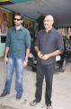 Sibiraj, Sathyaraj @ Naaigal Jaakirathai Movie Press Meet Stills