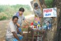 MS Baskar, Powerstar Srinivasan at Naalu Ponnu Naalu Pasanga Shooting Spot Stills