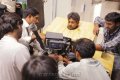 Director SS Rajamouli at Naan Ee Shooting Spot Stills
