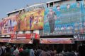 Naayak Movie Hungama at Sandhya 70mm, Hyderabad