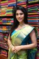 Actress Nabha Natesh Silk Saree Images @ Srika Store Mehdipatnam Launch