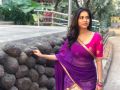 Actress Nabha Natesh Latest Saree Photoshoot Pictures