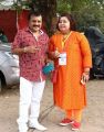 Aarthi, Ganesh Cast Their Vote @ Nadigar Sangam Elections 2019 Photos