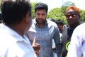 Jayam ravi @ Nadigar Sangam Protest for Cauvery & Sterlite issue Photos