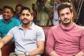 Naga Chaitanya & Akhil launches Nagarjuna's Birthday Stamp Photos