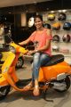 Naga Chaitanya launches The Piaggio Motoplex at Jubilee Hills, Hyderabad