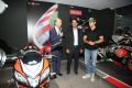 Naga Chaitanya launches The Piaggio Motoplex at Jubilee Hills, Hyderabad