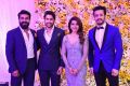 Akhil, Ram Charan @ Naga Chaitanya Samantha Wedding Reception Photos