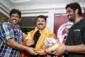 S.Ravichandran, James Vasanthan, K.Suresh at Nagaraja Cholan MA MLA Audio Launch Stills