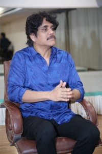 he Ghost Movie Actor Nagarjuna Interview Photos
