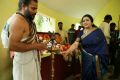 Actress Latha @ Nagesh Thiraiarangam Movie Pooja Stills