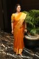 Actress Nagma in Golden Silk Saree Photos