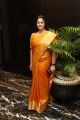 Actress Nagma in Golden Silk Saree Photos