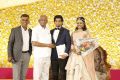 SP Muthuraman @ Kamala Theatre Owner Nagu Chidambaram's Son Wedding Reception Stills