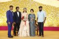 Sasikumar @ Kamala Theatre Owner Nagu Chidambaram's Son Wedding Reception Stills