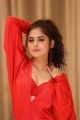 Beautiful Movie Actress Naina Ganguly Red Dress Pics