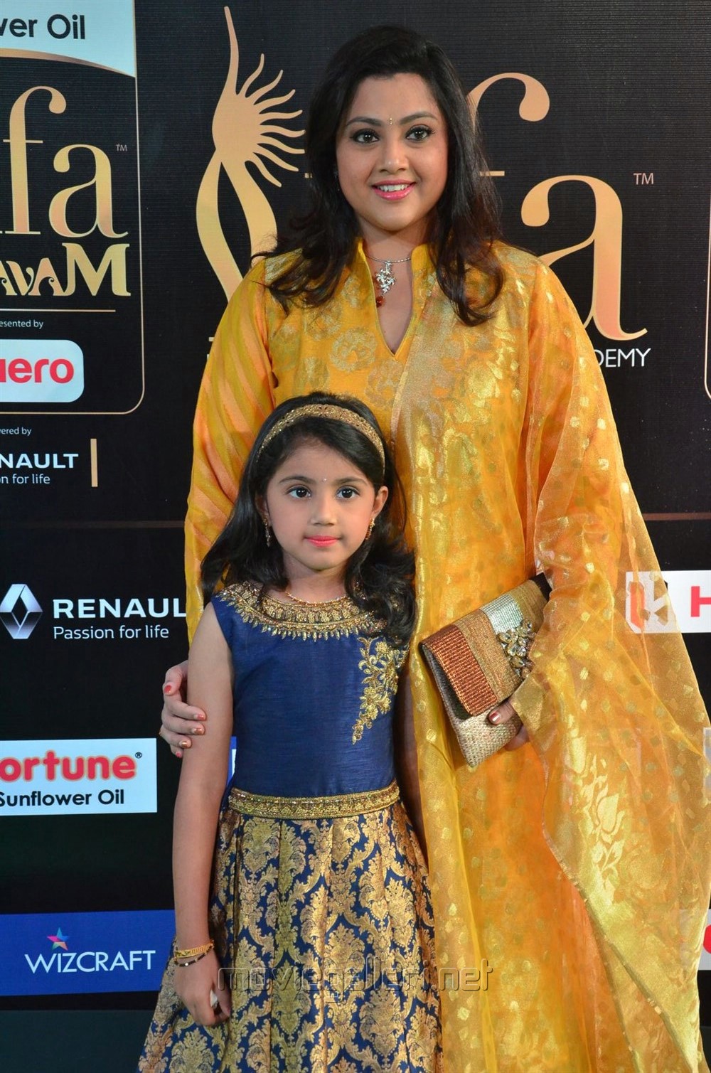 Actress Meena Daughter Nainika Stills @ IIFA Utsavam 2017 ...