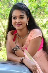 Telugu Actress Nainisha Photos in Churidar Dress