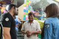 Sai Dharam Tej, Krishna Vamsi, Regina @ Nakshatram Shooting Spot Stills