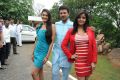 Shweta Jadhav, Raja, Gehana Vasisth @ Namaste Telugu Movie Opening Stills
