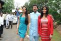 Swetha Jadav, Raja, Gehana Vasisth @ Namaste Telugu Movie Opening Stills