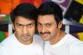 Srikanth, Santhanam in Nambiyaar Movie Photos