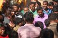 Actress Namitha flood relief in Tiruvottiyur, Chennai