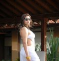 Namitha in White Bikini Latest Photos