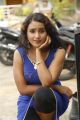 Telugu Actress Nancy in Blue Dress Photos