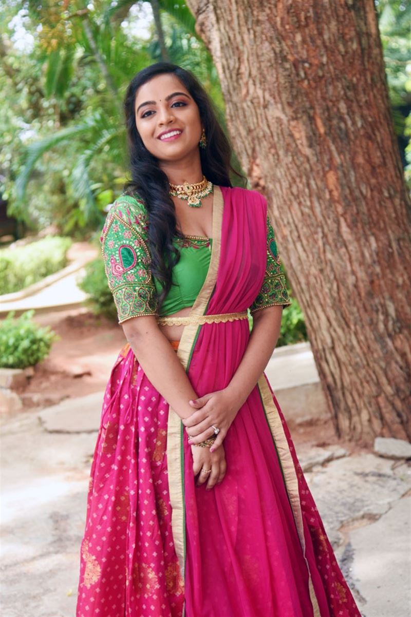 Actress Nandhini Reddy New Stills @ Seetharamapuram Lo Teaser Launch