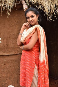 Actress Nandhini Reddy Photos at Seetharamapuramlo Movie Location