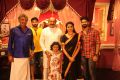 Ramesh Pandit, Vijayakumar, Baby Adhitri Nithya Ram, Rahul Ravi @ Nandini TV Serial Working Stills