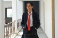 Prema Katha Chitram Actress Nandita Pics in School Uniform