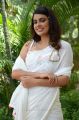 Actress Nandita Swetha in White Saree Images @ Akshara Movie Teaser Launch