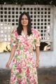 Tamil Actress Nandita Swetha in Floral Dress Photos