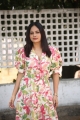 Tamil Actress Nandita Swetha Photos in  Floral Dress