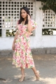 Actress Nandita Swetha in Floral Dress Photos