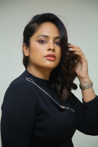 Actress Nandita Swetha Pictures @ Oka Manchi Ghost Press Meet