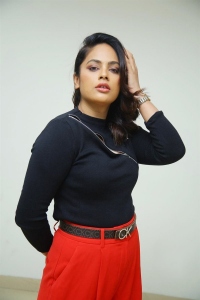 Actress Nandita Swetha Pictures @ Oka Manchi Ghost Press Meet