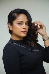 Actress Nandita Swetha Pictures @ Oka Manchi Ghost Press Meet