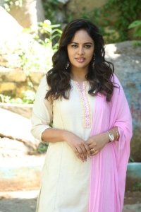 Actress Nandita Swetha Pictures @ OTP Telugu Movie Launch