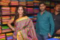 Nanditha launches Kanchipuram Kamakshi Silks at Women's World Photos